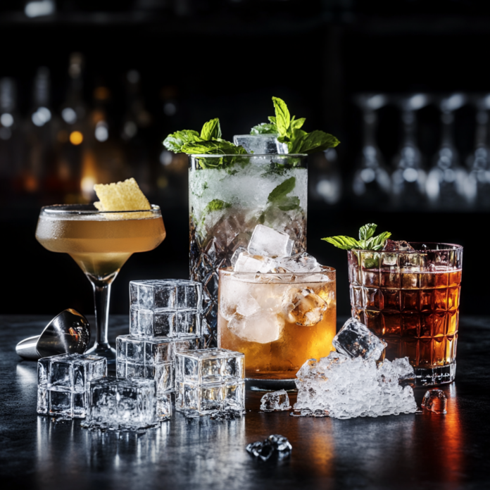 Mastering the art of ice: the perfect chill for every drink.