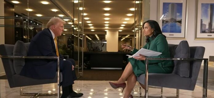 Trump interview with Kristen Welker