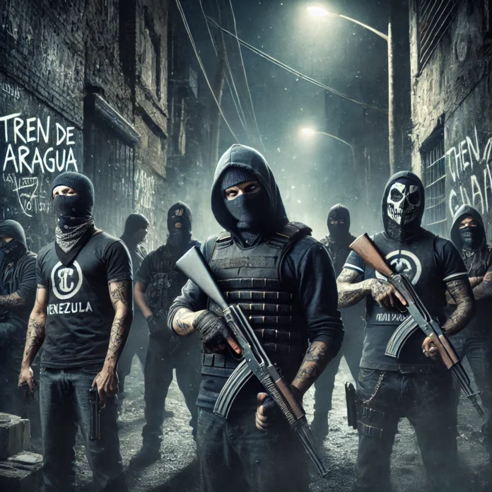 A menacing depiction of the Venezuelan gang Tren de Aragua