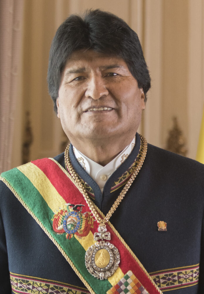 President of Bolivia since 2006 to 2019