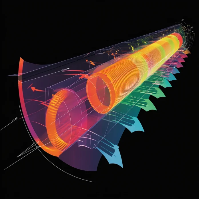 A simplified visualization of strain measurement