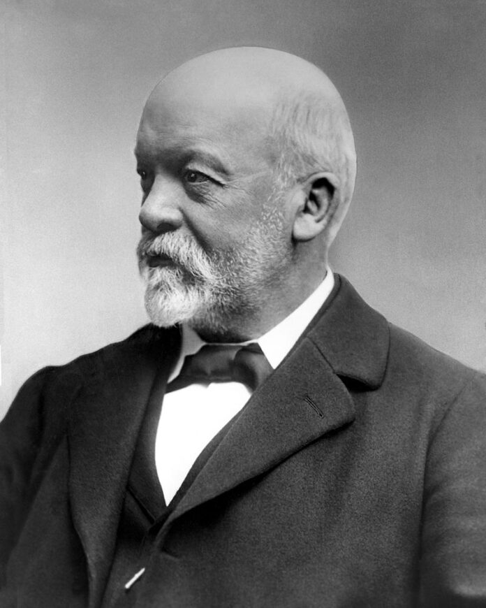 Gottlieb Daimler in the 1890s, the pioneering German engineer whose innovations in internal combustion engines laid the foundation for modern automobiles and the eventual creation of Mercedes-Benz. (Image source: Wikimedia Commons, public domain)