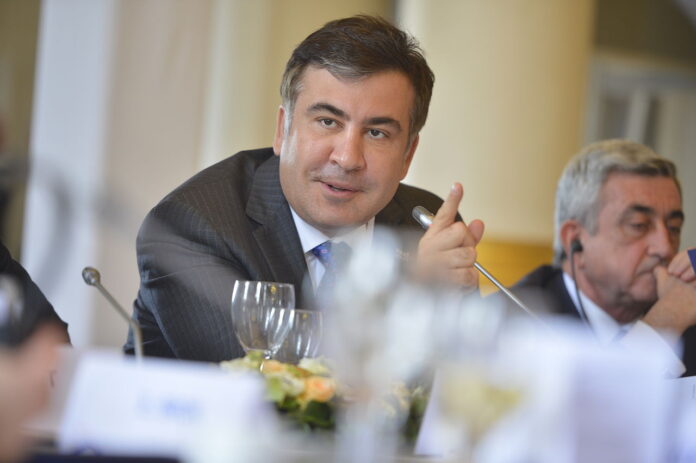 Former Georgian President Mikheil Saakashvili in 2013. (Image source: European People's Party, via Wikimedia Commons, licensed under CC BY 2.0).