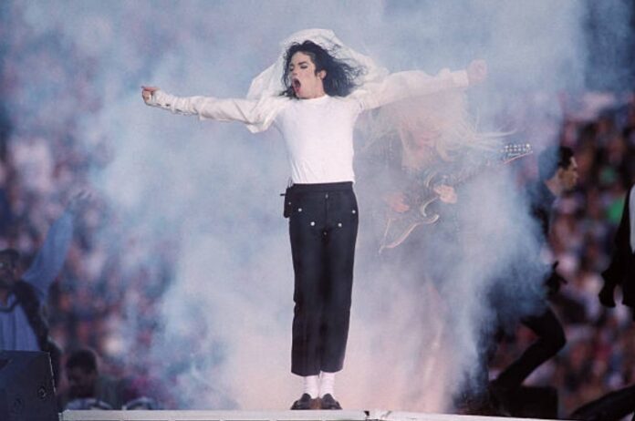 Michael Jackson at the Superbowl